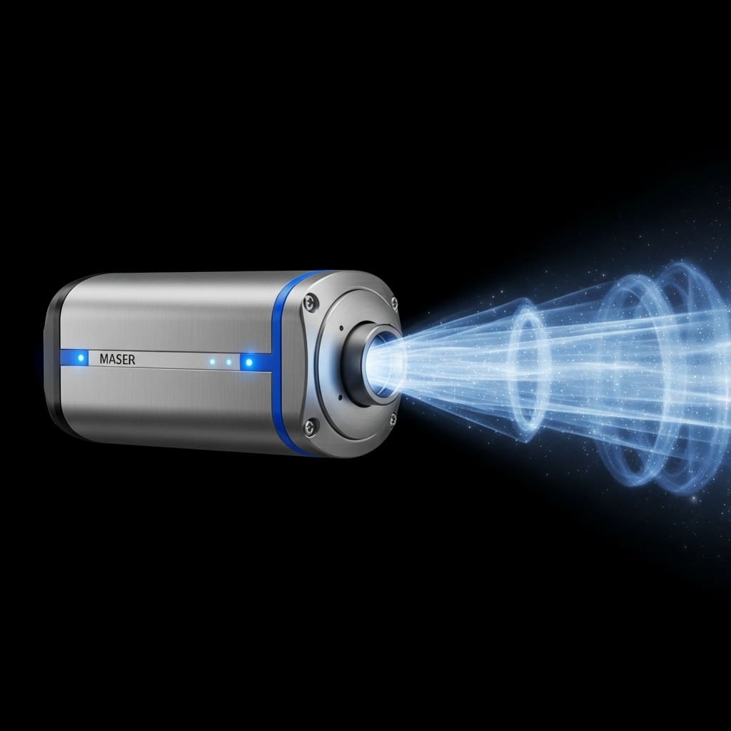 Single-led-pumped Maser Advances Solid-State Technology at Room Temperature