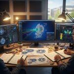 Higgs Decays Demonstrate Parameter Inference Via Final-State Entanglement and Near-Maximal Entropy