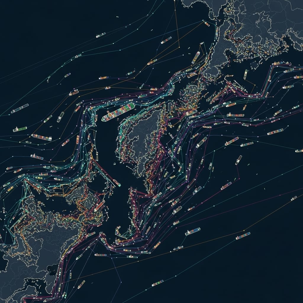 High-Resolution Mapping Achieves 30m Vessel Activity Detail in Tokyo Bay