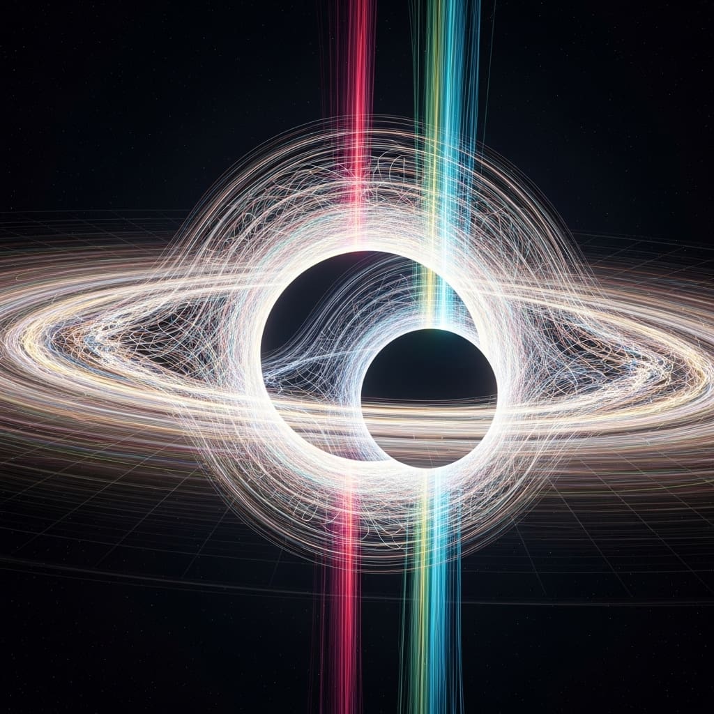 Merging Black Holes’ Entropy Surpasses Totality, New Cosmological Budget Advances Understanding