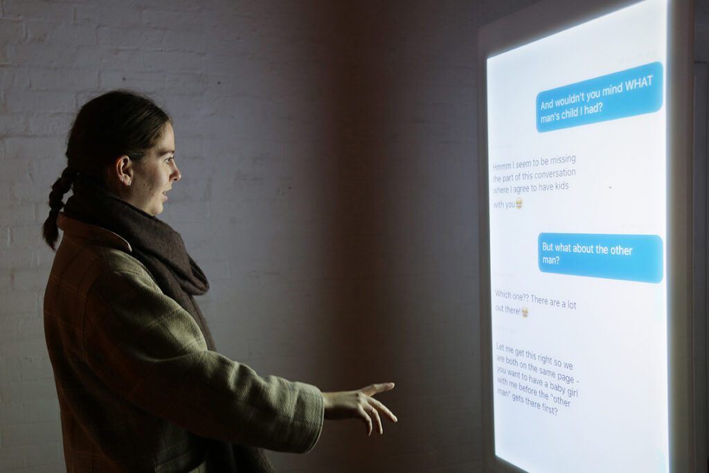 Libby Heaney Bridges The Gap Between Science And Art. A Former Quantum Scientist She Is Now A Full-Time Artist Libby Heaney bridges the gap between Science and Art. A former Quantum Scientist she is now a full-time artist