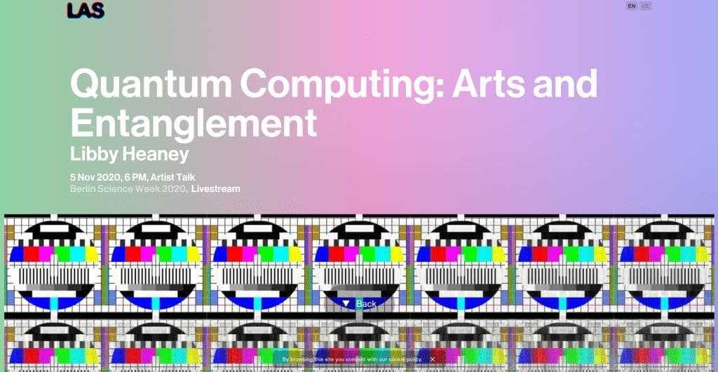 Libby Heaney Bridges The Gap Between Science And Art. A Former Quantum Scientist She Is Now A Full-Time Artist Libby Heaney bridges the gap between Science and Art. A former Quantum Scientist she is now a full-time artist