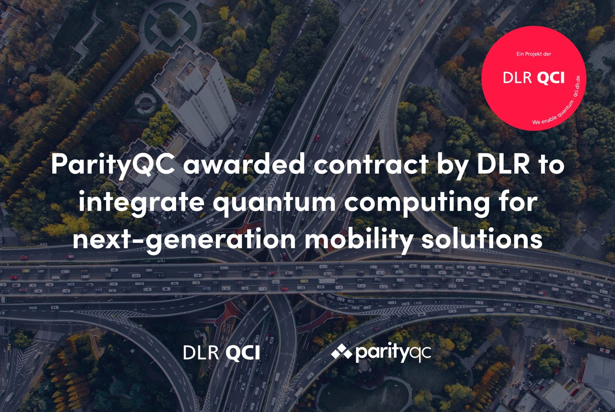 DLR Contracts ParityQC for Quantum Mobility Project