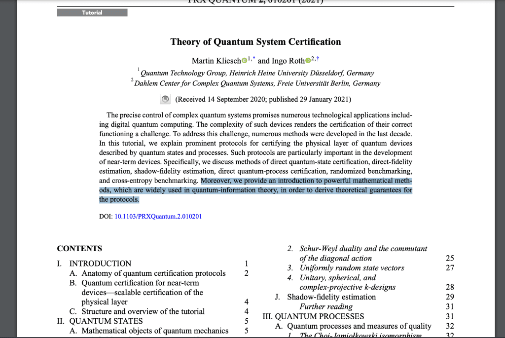 Quantum Journal PRX introduces Quantum Tutorials