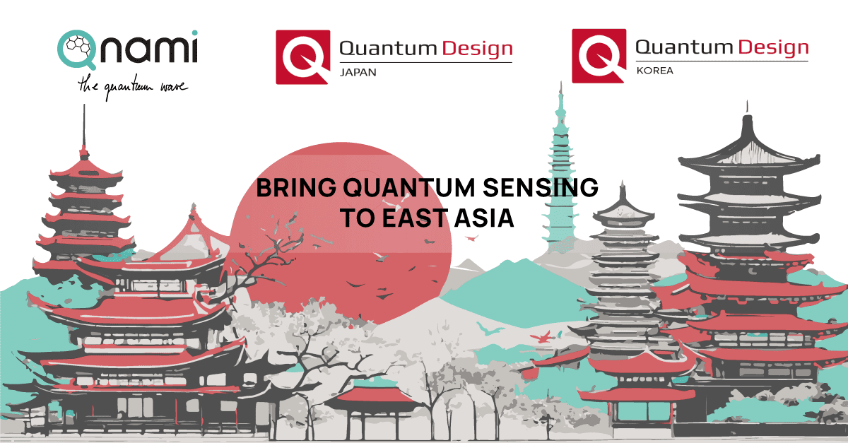 Qnami Partners with Quantum Design to Expand Quantum Sensing Technology to East Asia