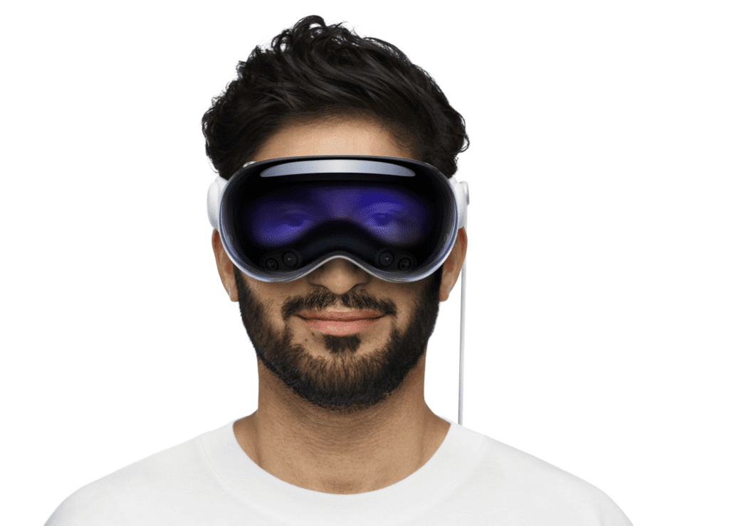 Apple Vision Pro is a mixed reality headset developed by Apple, announced on June 5, 2023, at the Worldwide Developers Conference. It became available in the United States on February 2, 2024, with a starting price of $3,499. 
