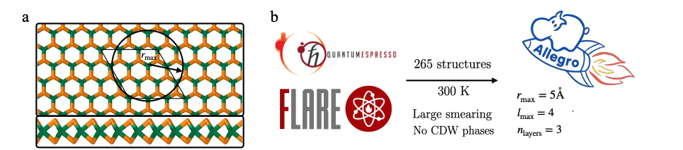 Machine Learning Potentials Reveal Charge Density Wave Behavior in Niobium Diselenide