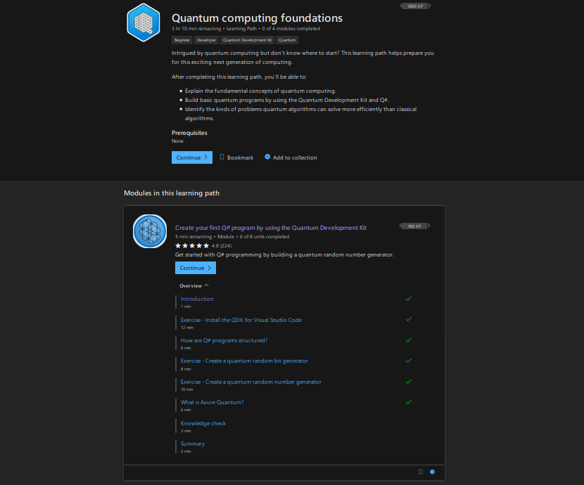 We take an early glimpse at Microsoft's new Quantum computing course