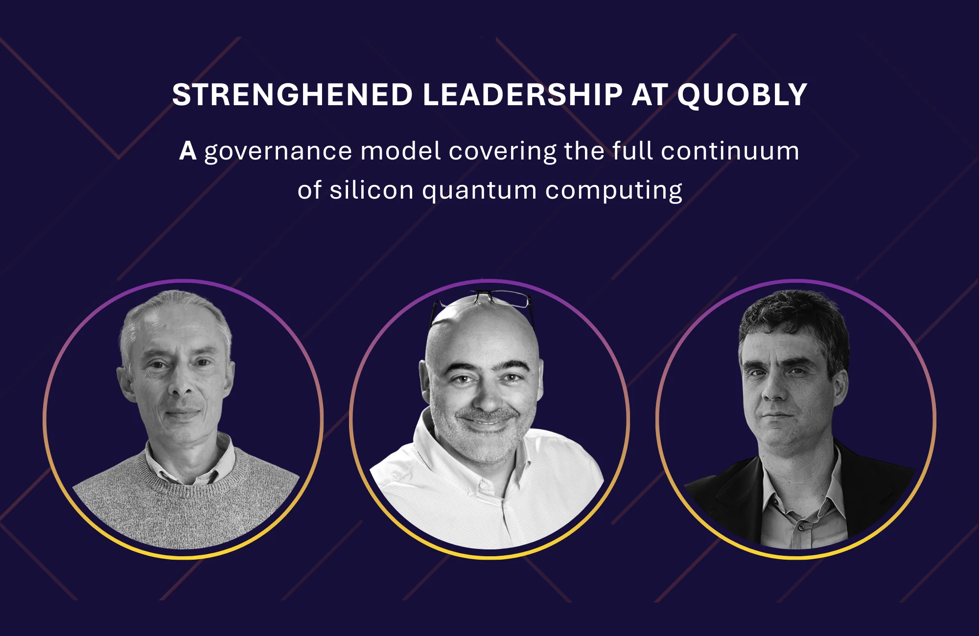 Quobly reinforces its leadership with a holistic governance model for silicon quantum computing