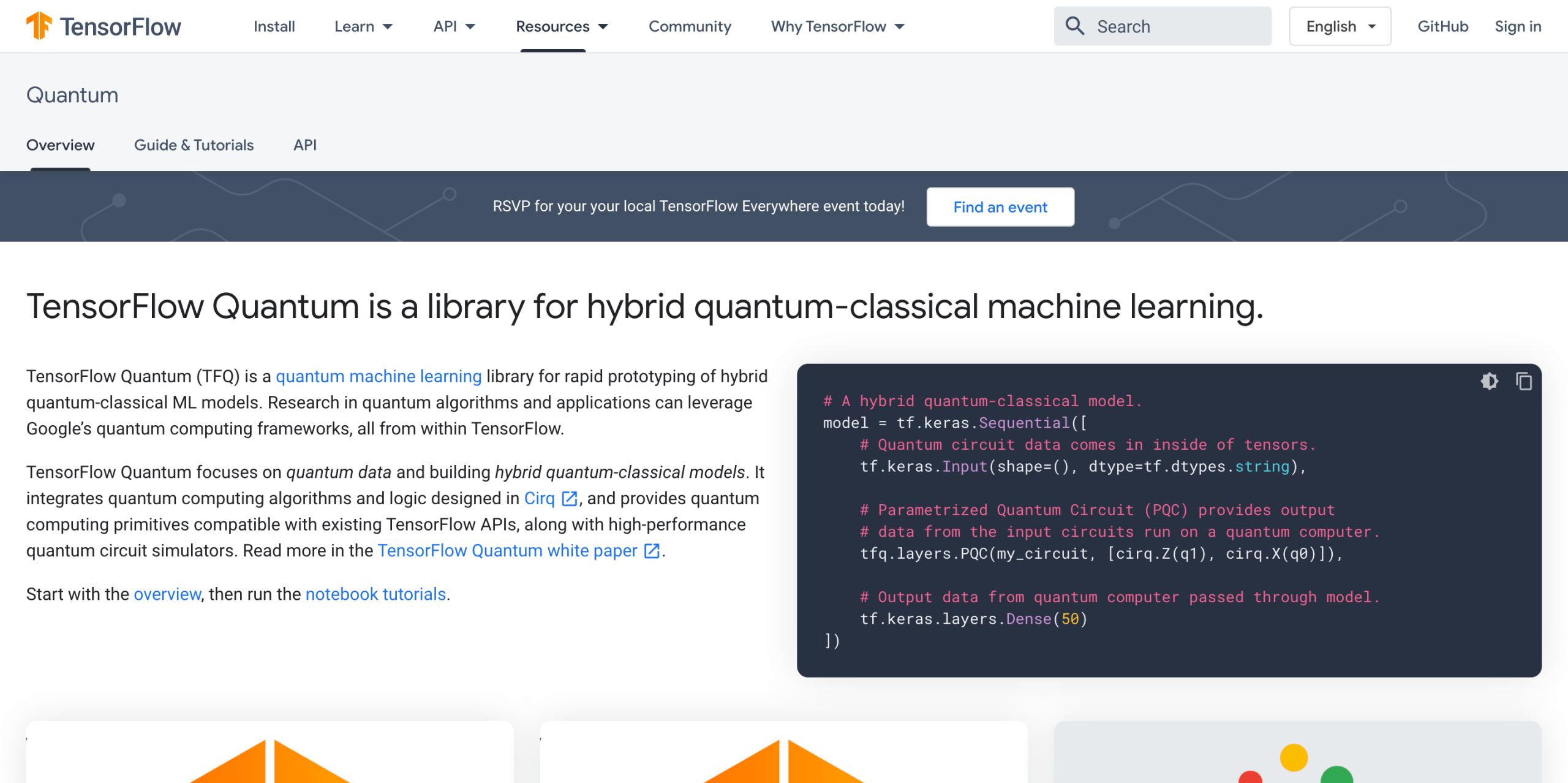 Tensorflow for Quantum hits first Birthday
