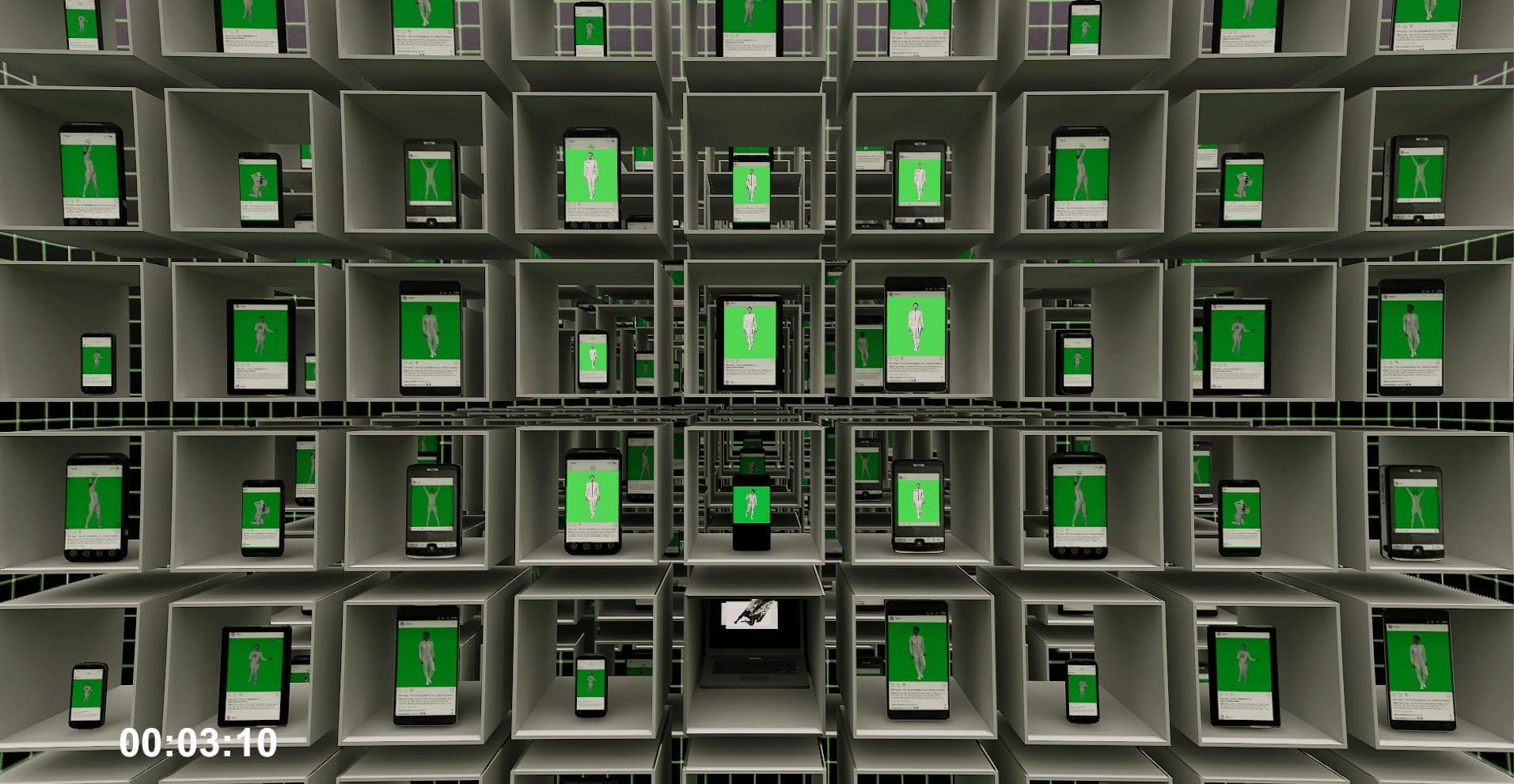 Libby Heaney bridges the gap between Science and Art. A former Quantum Scientist she is now a full-time artist