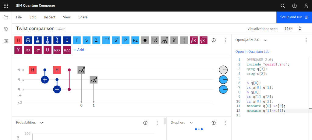 New Quantum Programming Language named Twist and How it differs from Qiskit/OpenQASM Phase Disks