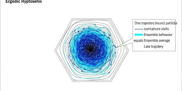 Statistical mechanics connecting microscopic particle behaviour to macroscopic properties