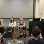A panel discussion provided students with firsthand perspectives on educational pathways, careers and opportunities in