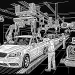 Quantum Algorithm Solves Job Shop Scheduling on 97 Qubit IonQ Forte QPUs
