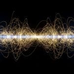 Quantum entanglement linking particles across distance