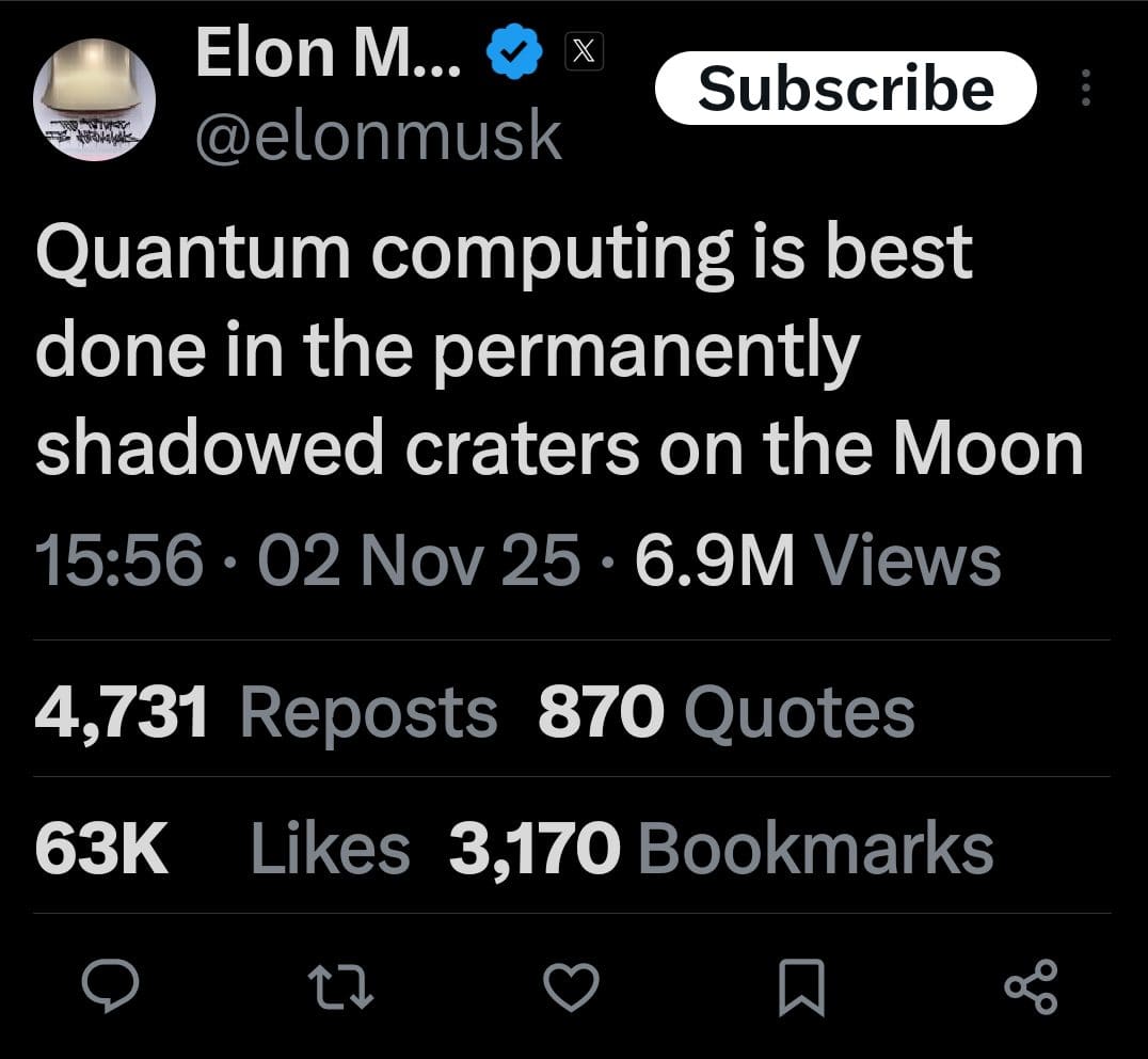 Elon Musk On Quantum Computing
