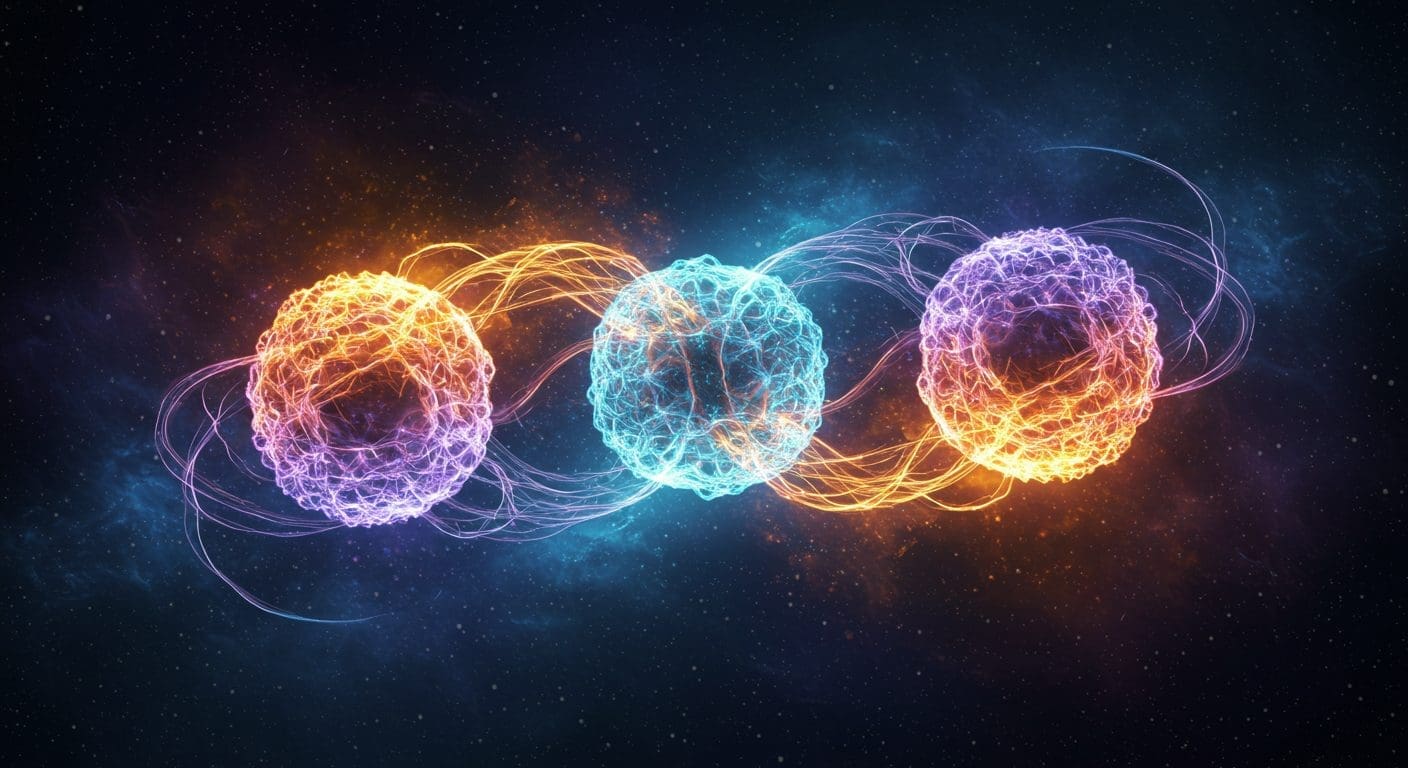 Entanglement Suppression in Coupled Oscillators Reveals Hidden Symmetries and Mediation.