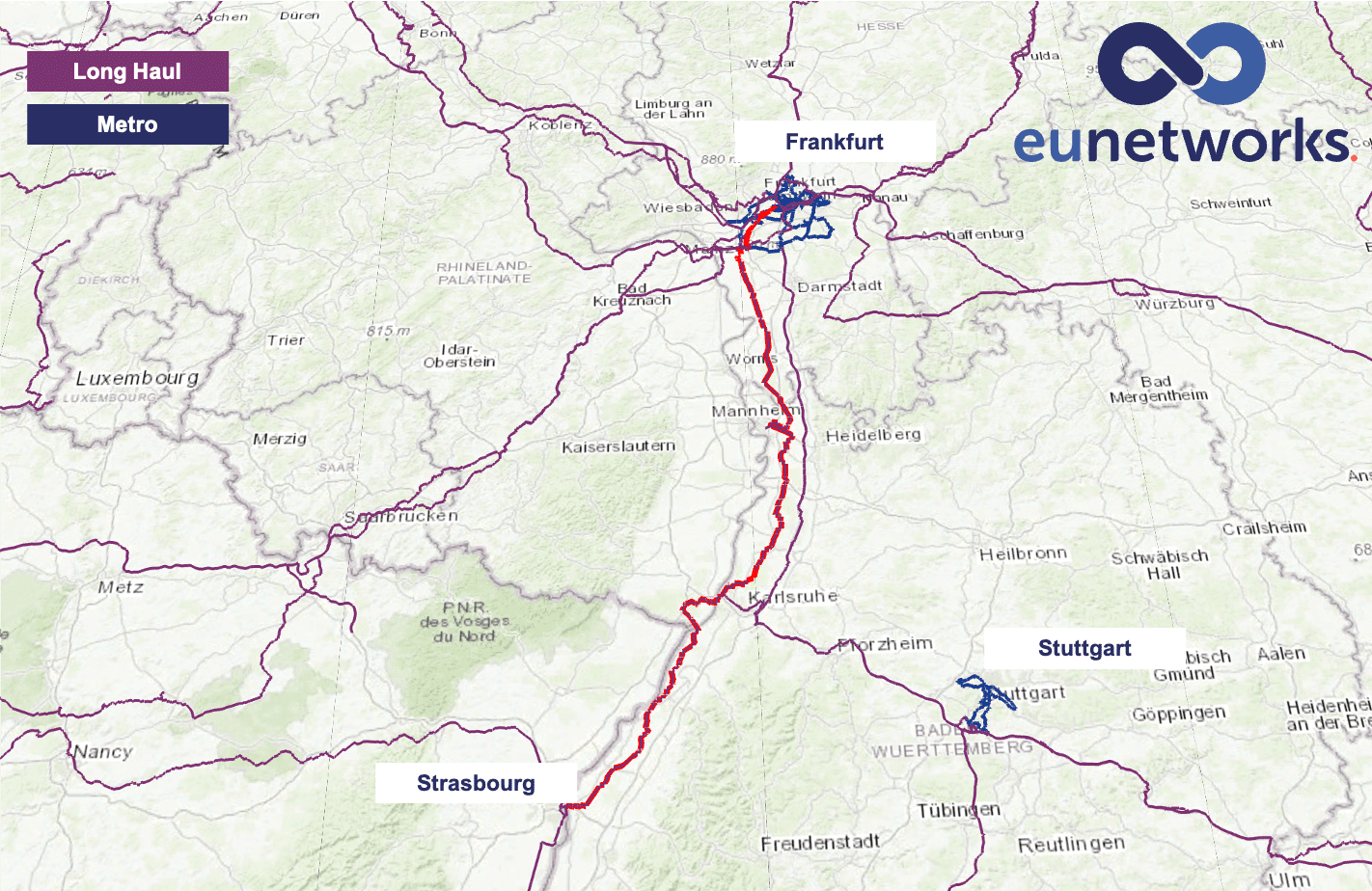 euNetworks’ Fiber Network Connects 76+ Data Centers in FLAP-D