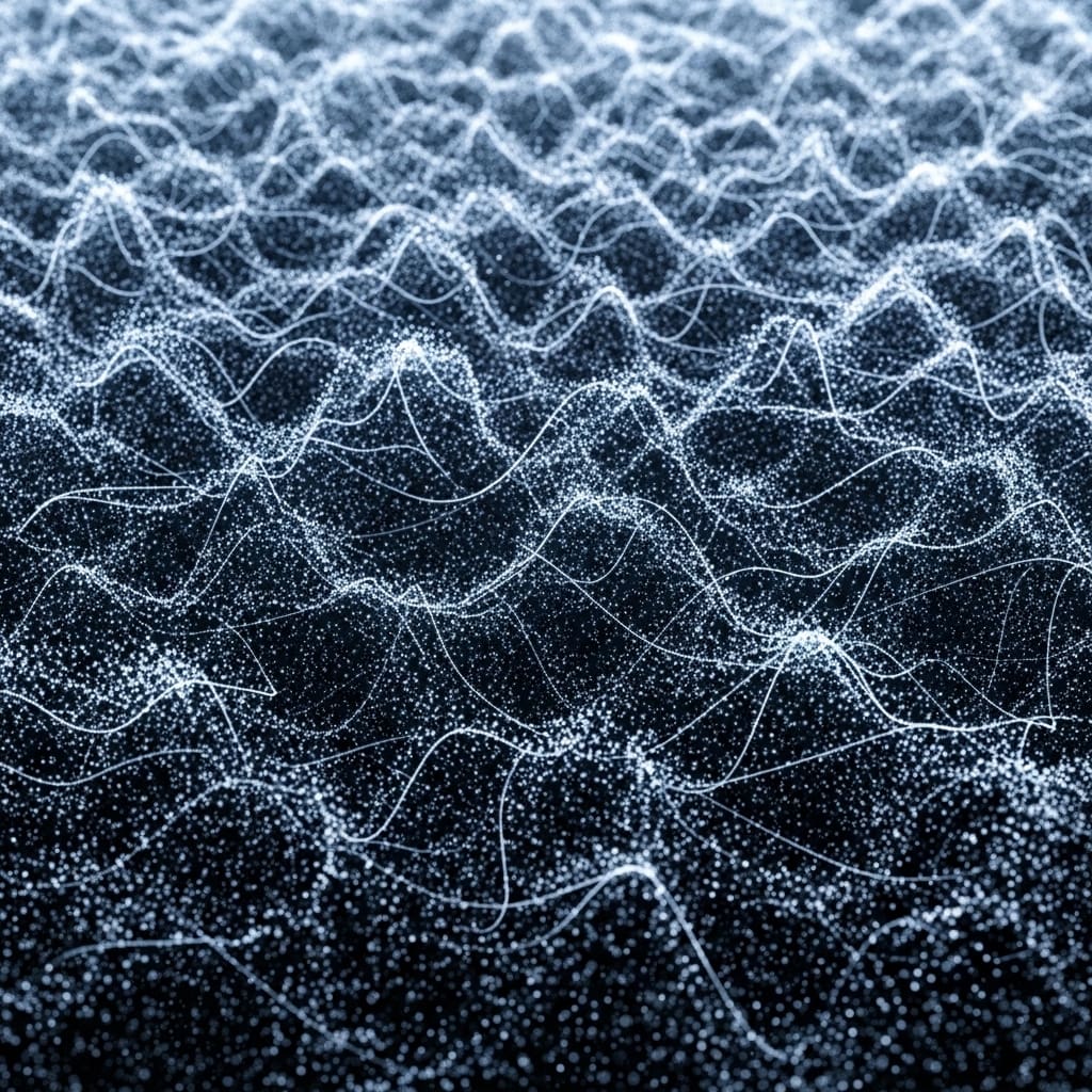 Chaotic Systems Exhibit Predictable Randomness in Fundamental Fermion Properties