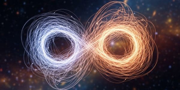Particle spark infinity loop