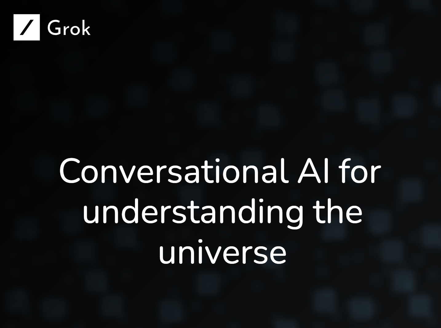 Can you Grok it? Elon Musk's xAI launches new AI Chatbot service.