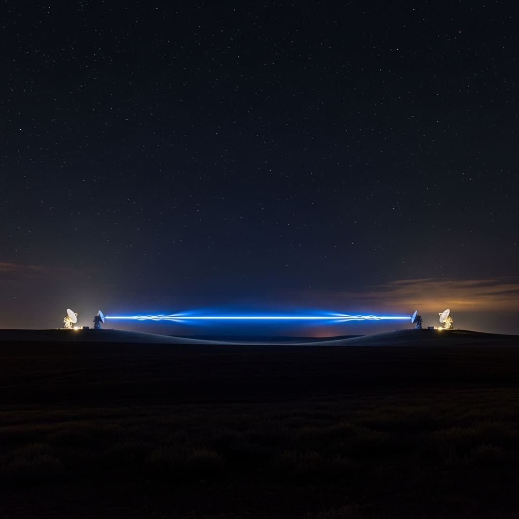 Secure Data Link Spans 18km Via Free Space