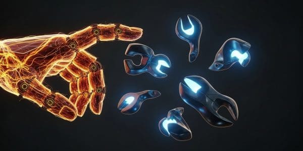 AI agents autonomously executing tasks and making decisions