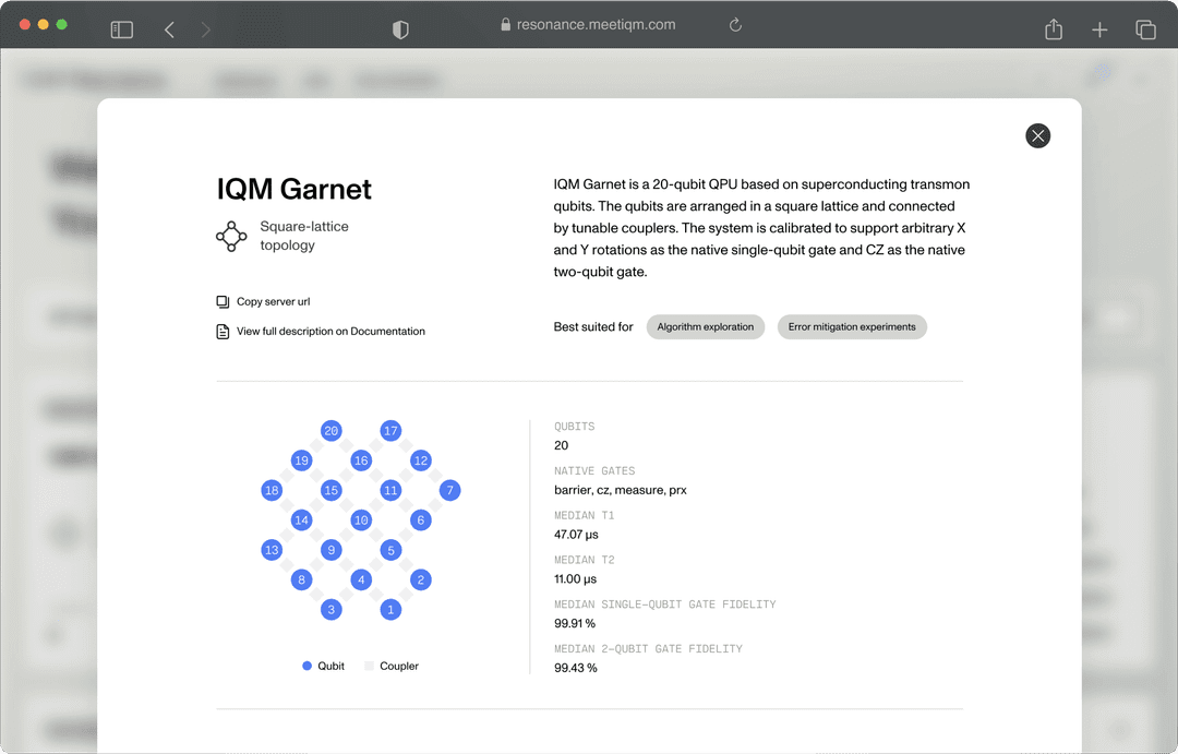 IQM Quantum Computers Launches IQM Resonance: A Quantum Cloud Service