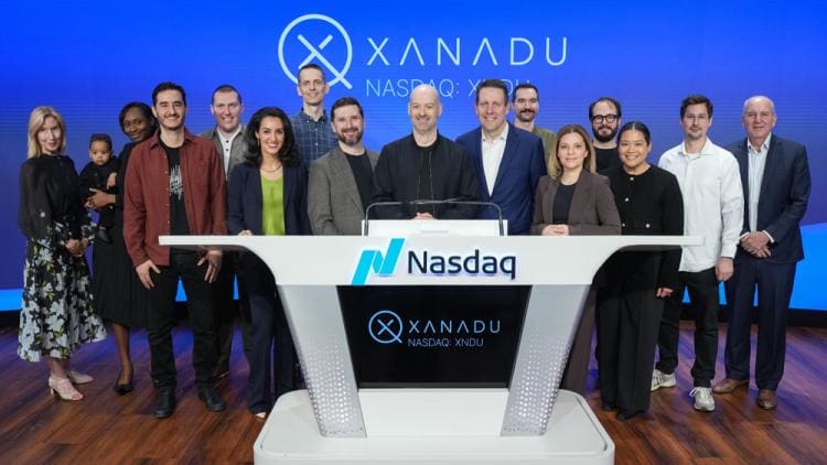 Xanadu Quantum Technologies Rings the Nasdaq Stock Market Opening Bell