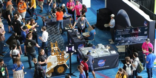 NASA Engages 51,000 at FIRST Robotics with Moon Base Vision