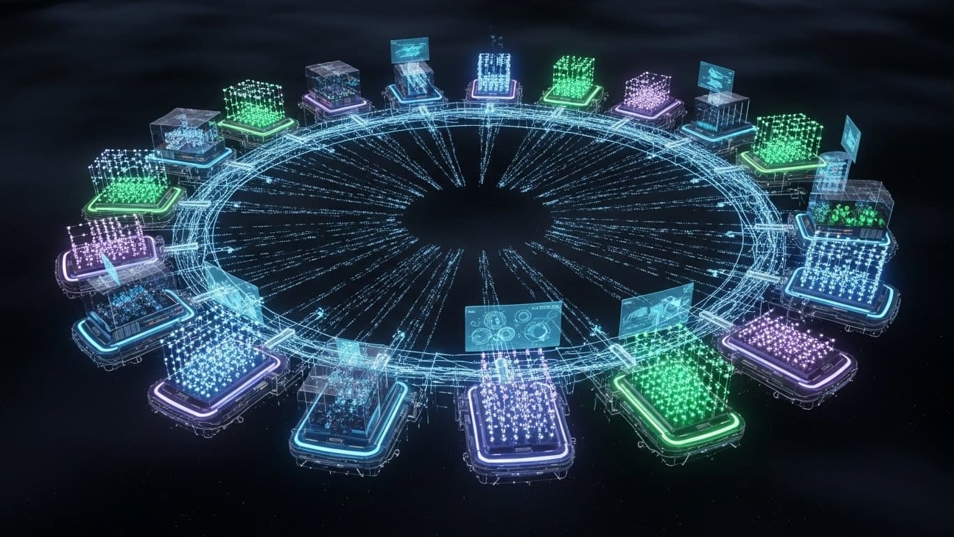 Distributed Quantum Computing with Slow Interconnects