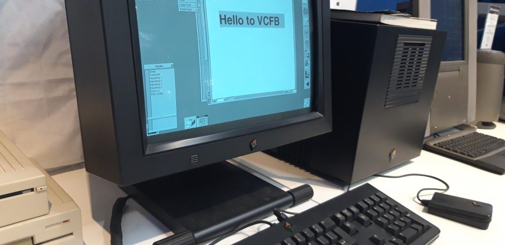 A NEXT machine was the machine used by Sir Tim Berners Lee to create the WWW. Access to powerful machines whilst at CERN and the 'need' created a climate of innovation, one which resulted in one of the most successful innovations of our age. That ability to be creative and foundational is what the team at QuTech hopes to foster with their open network concept (Quantum Network Explorer). 