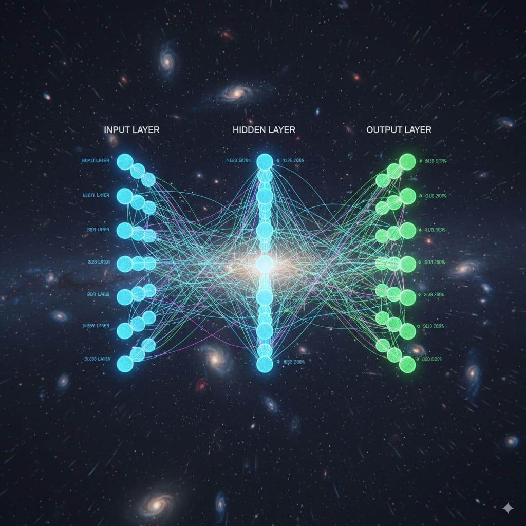 Neural Network States Achieve Exact Degenerate Eigenstate Representation with Latent Width and Orthogonality
