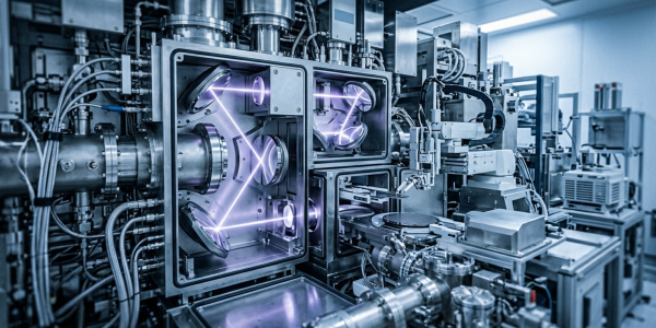 An EUV lithography scanner with a violet source