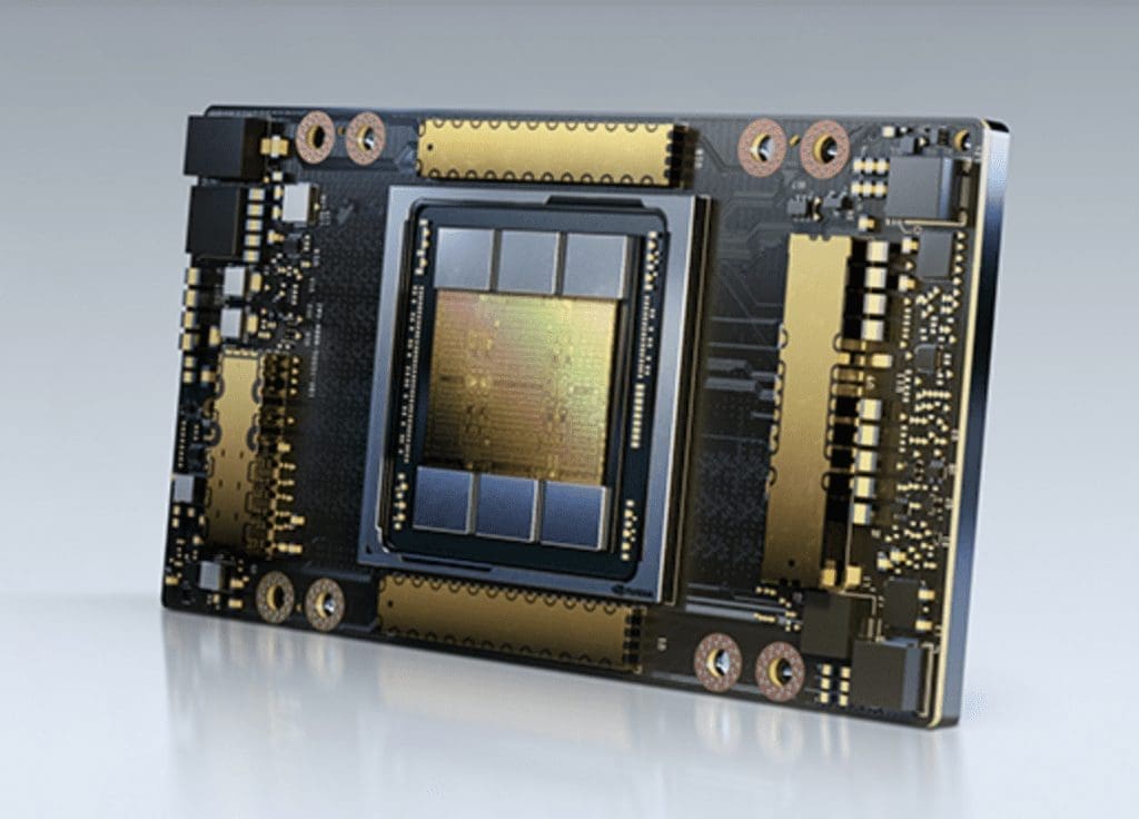 NVIDIA A100 Tensor Core GPU. 