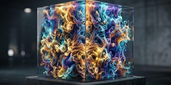A colourful quantum state space