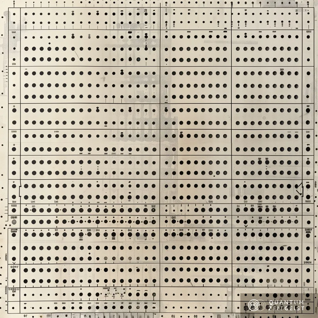 IBM Quantum Computing started with tabulating devices. https://www.ibm.com/history/punched-card