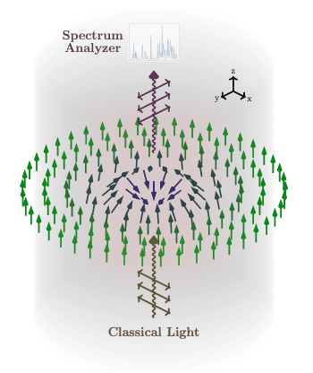 Skyrmions and Magnets: Optical Detection of Quantum Spin Textures.