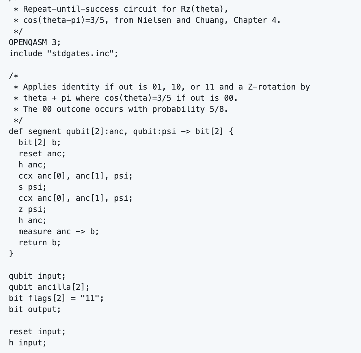 New version of OpenQASM on the horizon: OpenQASM v3.