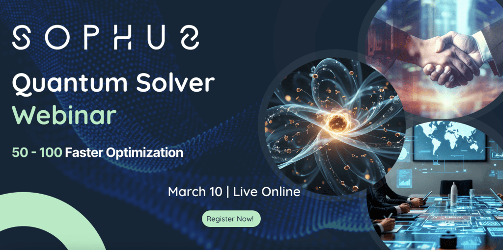 Sophus Technology To Showcase Quantum Solver Delivering Faster Optimization