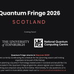 NQCC Quantum Fringe 2026 Festival Of Quantum