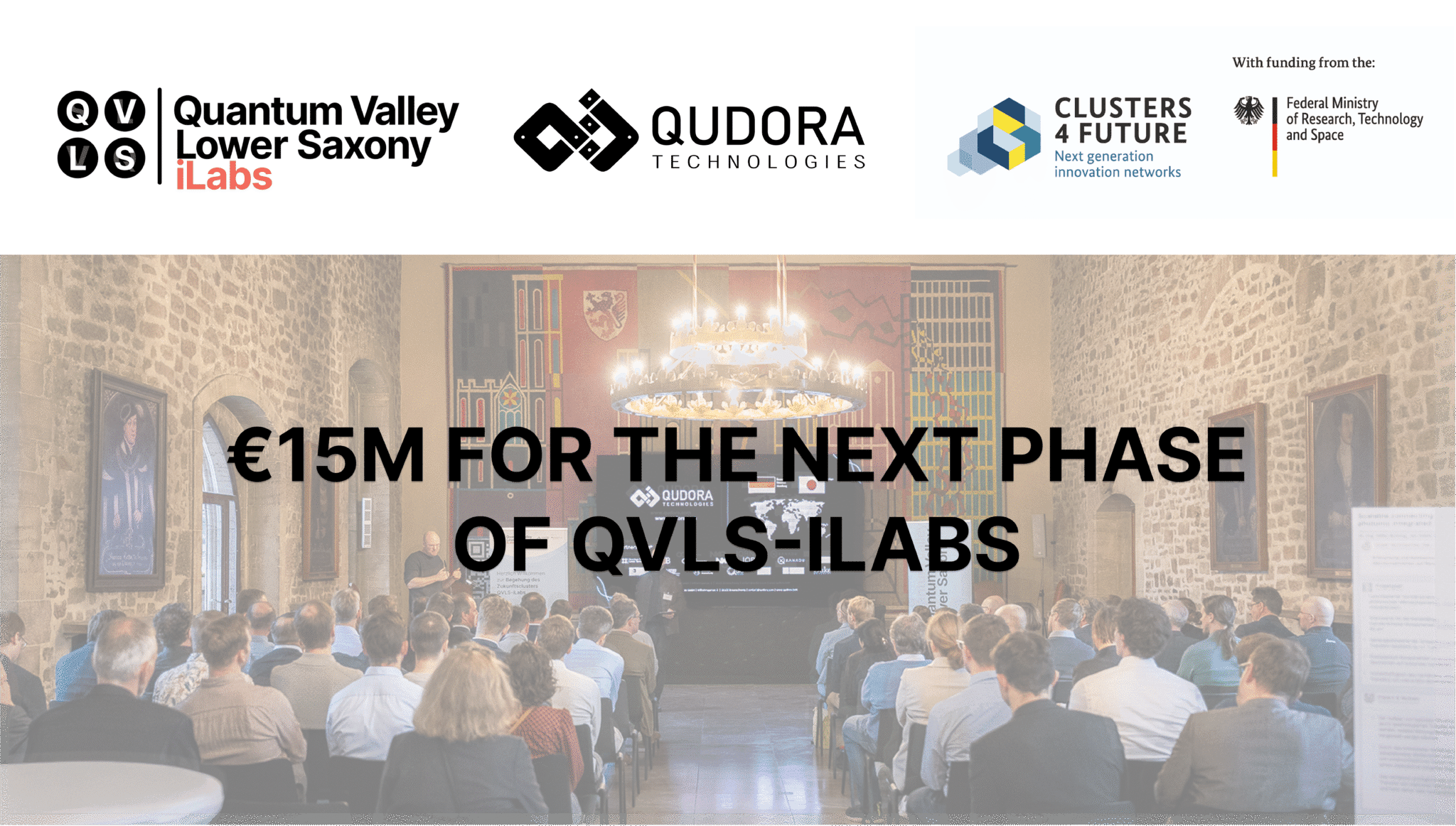 QUDORA Technologies’ Cluster Receives €15 Million for Quantum Technology Transfer
