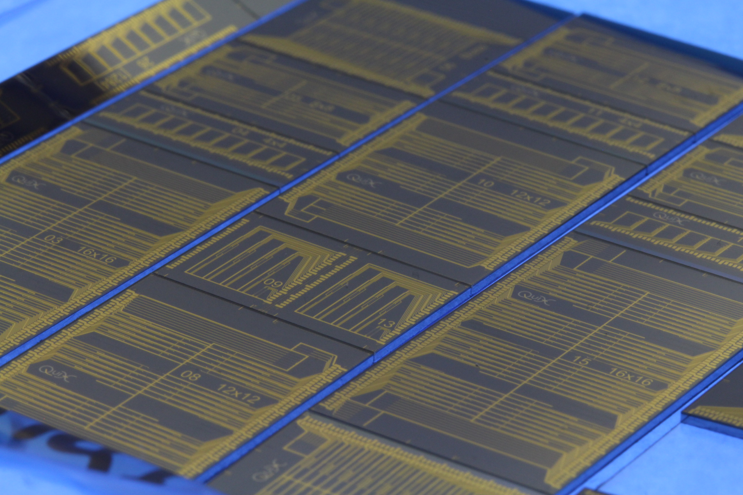 Photonic quantum processor chips