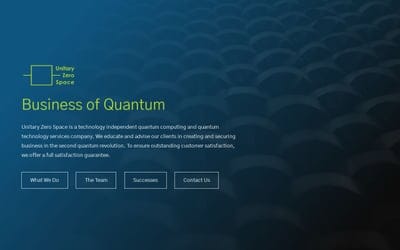 Unitary Zero Space finland quantum computing companies