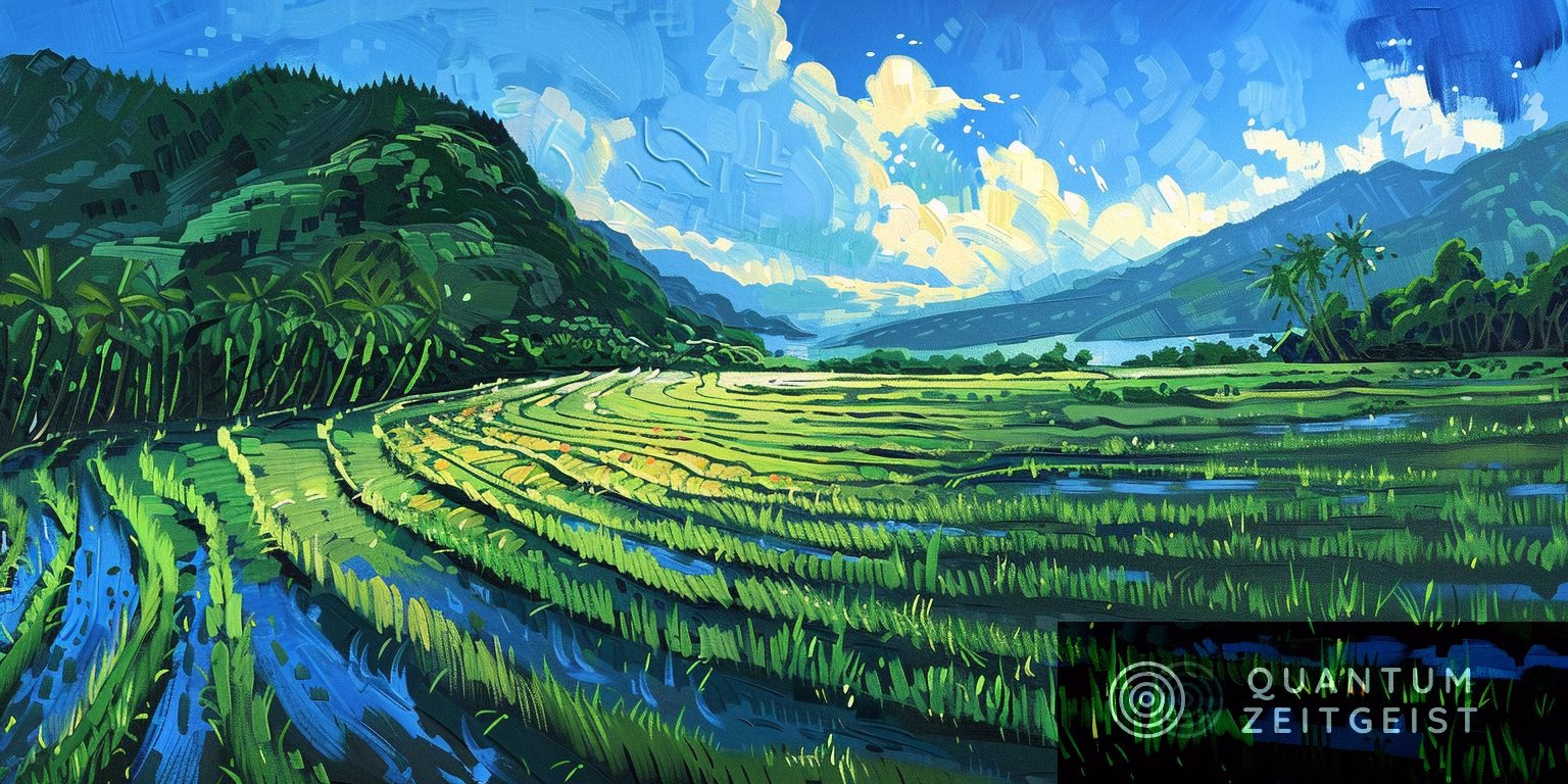 Quantum Mechanics Improves Rice Yield Forecasting with Hybrid Model