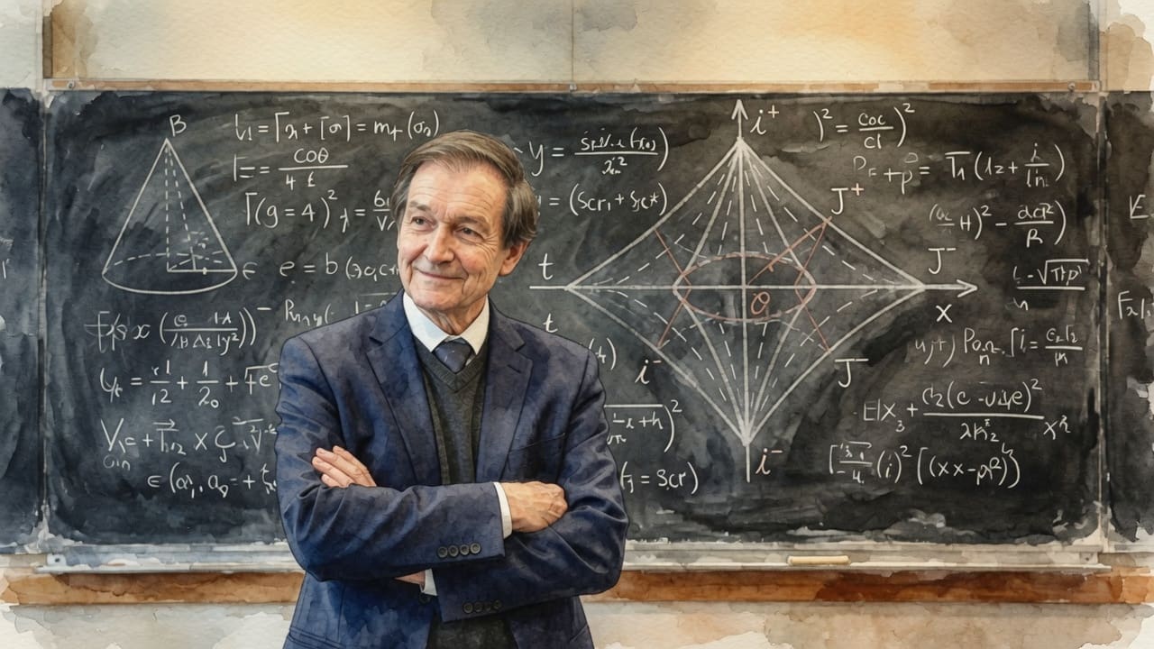 Roger Penrose, mathematical physicist and Nobel laureate