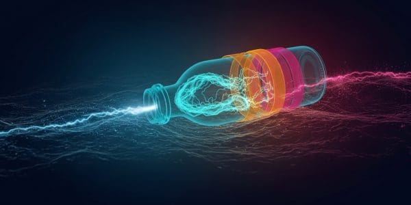 Rotating Detectors Reveal How Information Links across Space