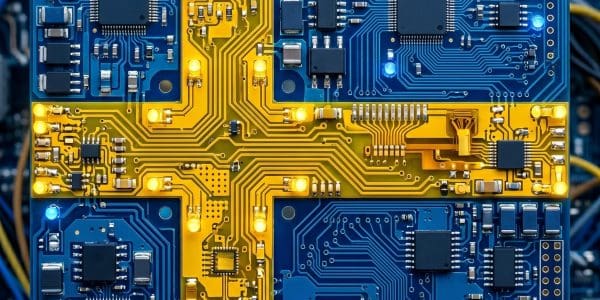 Sweden quantum computing companies circuit-board flag