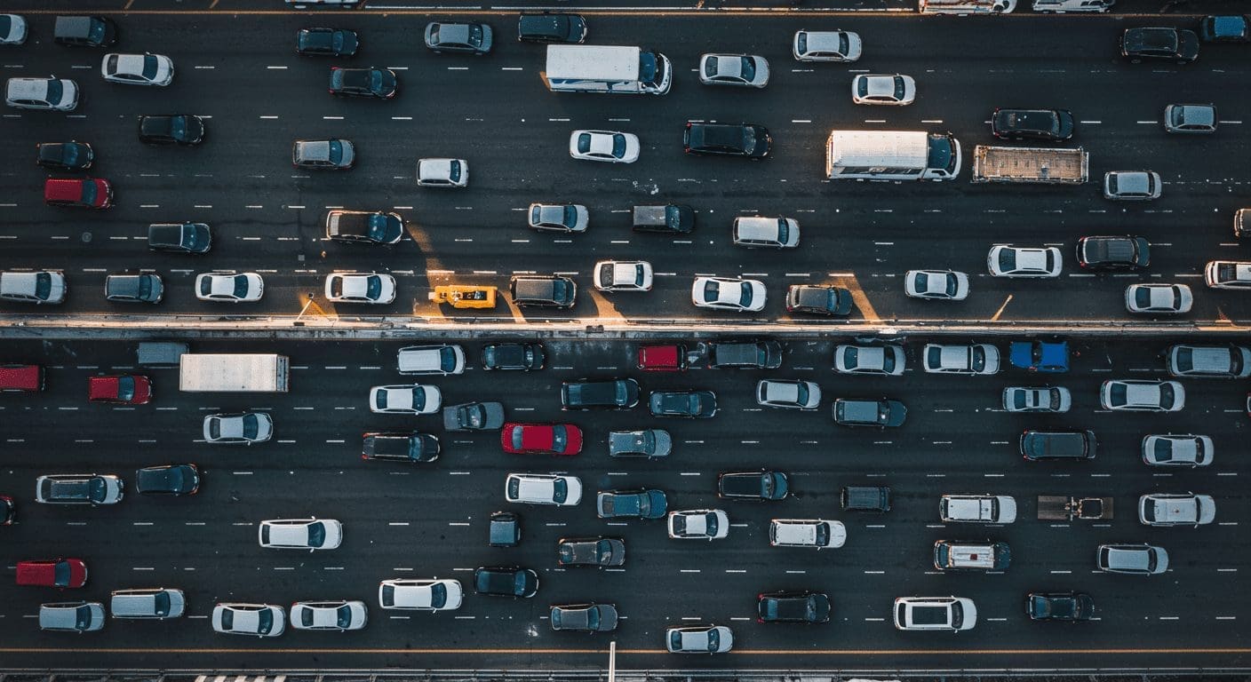 Quantum Optimization for Traffic Congestion: Enhancing QAOA Performance in Noisy Environments